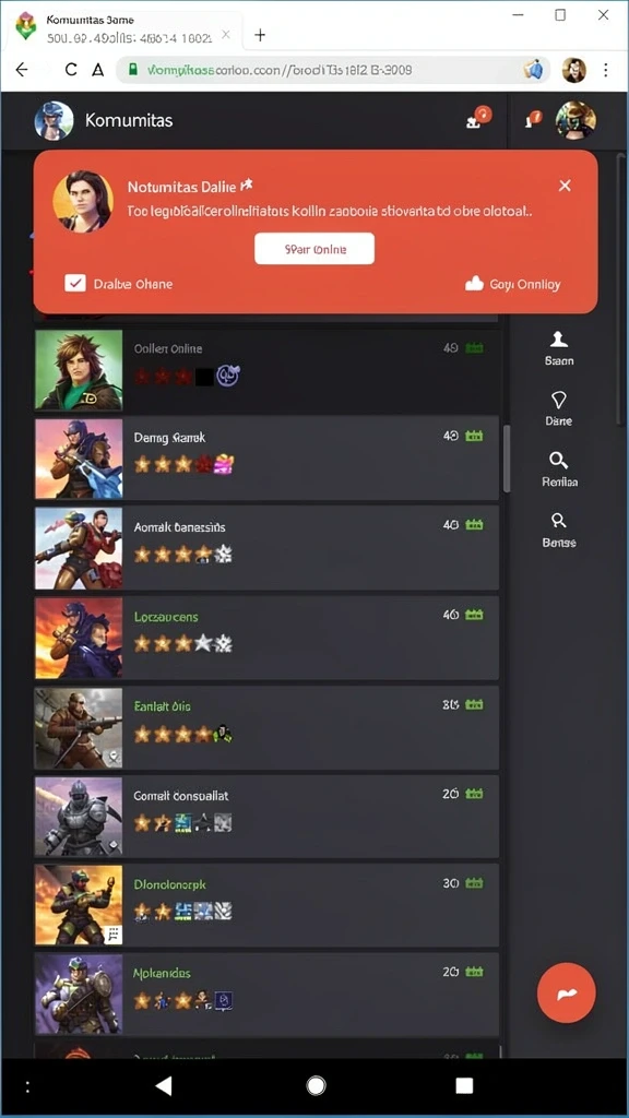 Tampilan utama aplikasi mesirtoto App APK Terbaru yang intuitif dan efisien.